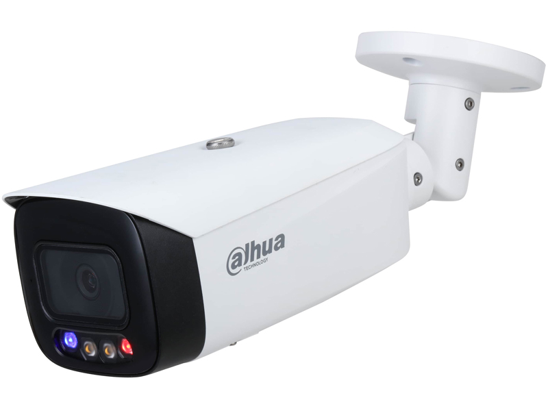 監視カメラ、バレット型、解像度200万画素、固定焦点レンズ、最低被写体照度0.0015lux、IR照射距離最大40m、双方向通話、TiOC