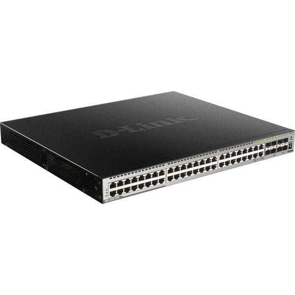 ギガビットL3スタッカブルスイッチ、PoE+対応（最大370W給電）、10/100/1000BASE-Tポート×48（SFPコンボスロット×4）、10G SFP+スロット×4、MPLSイメージ（MI）