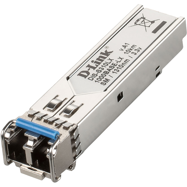 DISシリーズ専用SFPモジュール、1000BASE-LX （LCコネクタ） 2芯シングルモード 動作温度-40～85℃、伝送距離 最長10km、1年保証