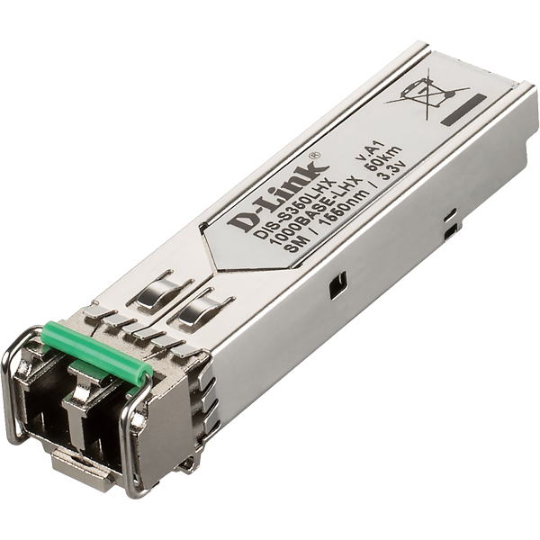 DISシリーズ専用SFPモジュール、1000BASE-LH （LCコネクタ） 2芯シングルモード 動作温度-40～85℃、伝送距離 最長50km、1年保証