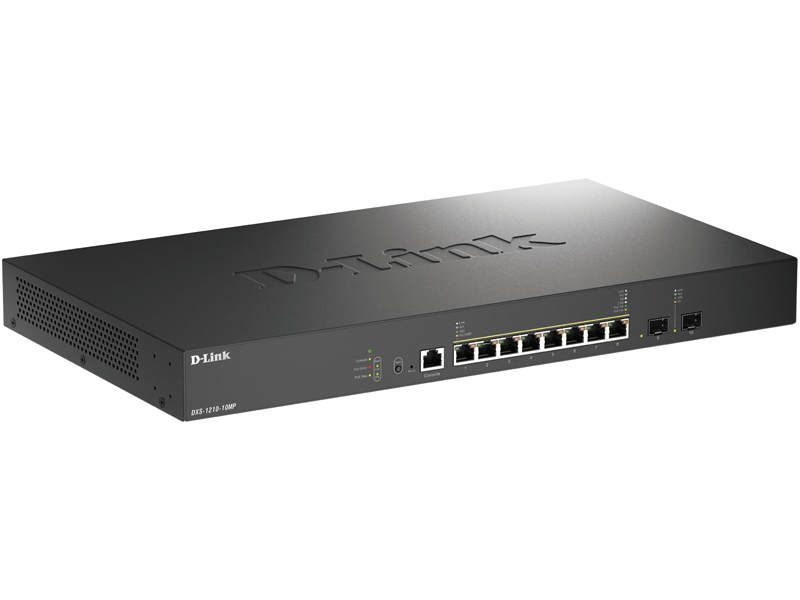10ギガ/マルチギガビットL2 スマートマネージドスイッチ、PoE++対応(最大370W給電) 10G/5G/2.5G/1G BASE-Tポート×8、10G SFP+スロット×2 リミテッドライフタイム保証対象