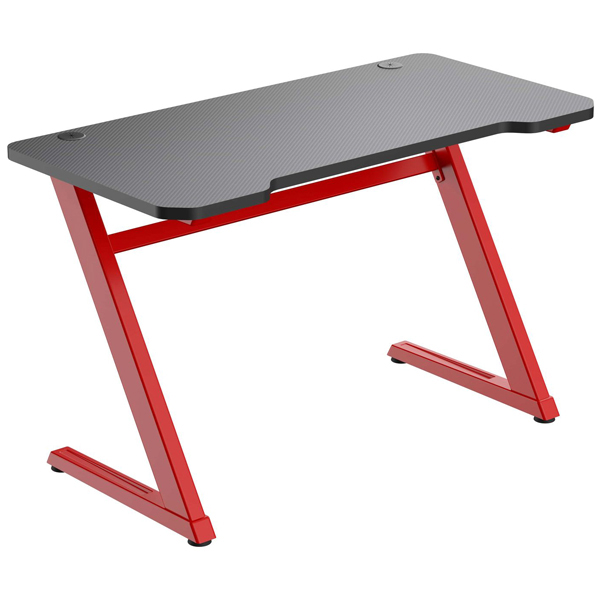 ゲーミングデスク Z脚モデル ブラック