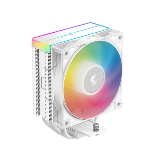 AG400 WH ARGB V2/空冷CPUクーラー/オールホワイト/シングルタワー型/ARGBトップカバー/120mm ARGBファン/Intel LGA1851/1700/1200/1151/1150/1155/AMD AM5/AM4対応