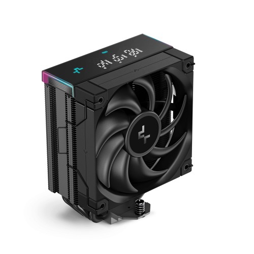 AK400 DIGITAL PRO/空冷CPUクーラー/デジタルパネル搭載/オールブラック/「FT12 SE」ファン/Intel LGA1700/1200/1151/1150/1155/AMD AM5/AM4対応