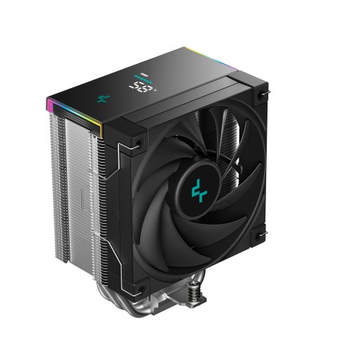 AK500S DIGITAL SE/空冷CPUクーラー/ブラック/オフセット設計/デジタルパネル搭載/「FK120」ファン/Intel LGA1851/1700/1200/1151/1150/1155/AMD AM5/AM4対応