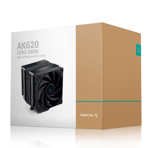 空冷CPU FAN (AK620 ZERO DARK) / Intel LGA2066/2011-v3/2011/1700/1200/1151/1150/1155 / AMD AM5/AM4 ソケット対応