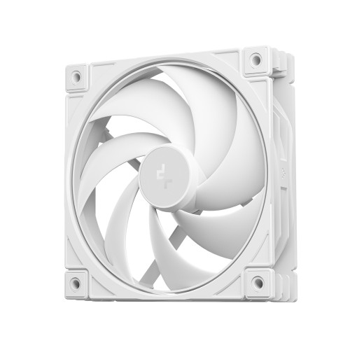 FD12 WH V2/120mmケースファン/ホワイト/セミ・インテグラルブレード構造採用/冷却性・静音性・耐久性を向上/Hydro Bearing/防振ダンパー/3相4極6スロットモーター
