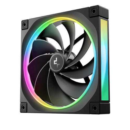 FL14R/140mmケースファン/リバースブレード/ブラック/42個のARGB Gen2 LEDによる独自のライトエフェクト/FDB/防振ダンパー/3相4極6スロットモーター搭載