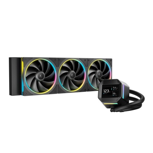 LM360/360mm水冷CPUクーラー/2.4インチIPS液晶ディスプレイ/第6世代ポンプ/「FL12 SE」ARGBファン/Intel LGA1851/1700/1200/1151/1150/1155/AMD AM5/AM4
