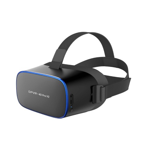 DPVR-4D PRO V2/スタンドアローン型VRヘッドマウントディスプレイ/5.46インチディスプレイ(3664×1920)搭載/3DoFコントローラー付属/USB Type-Cポート搭載