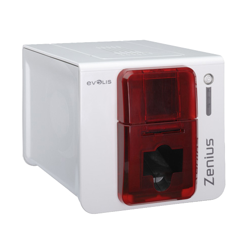 IDカードプリンタ ZN-1 ゼニアスエキスパート（赤）