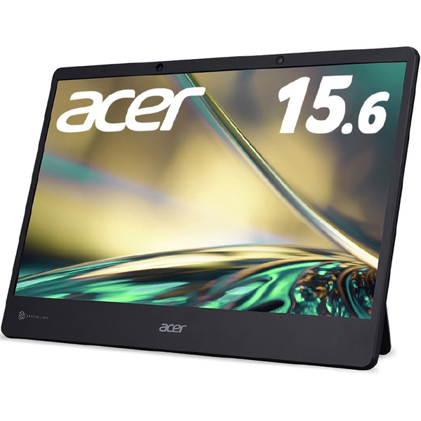 Acer SpatialLabs View Pro (15.6型/3840×2160/HDMI2.0/ブラック/スピーカー非搭載/IPS/光沢/4K/16:9/裸眼3D立体視対応)