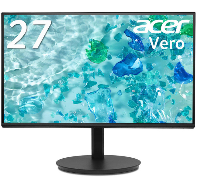 Vero AlphaLine (27型/1920×1080/HDMI1.4、USB Type-C（90W給電対応）、DisplayPort v1.2×1/ブラック/2W+2Wステレオスピーカー/非光沢/フルHD/16:9/250cd/1ms)