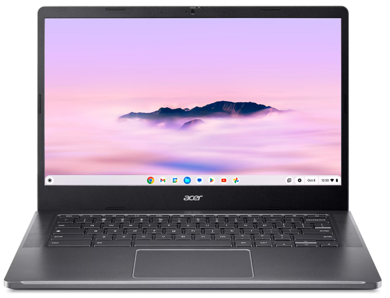 Chromebook Plus 514 (Core i3-N305/8GB/128GB SSD/14.0型/ChromeOS/スチールグレイ)