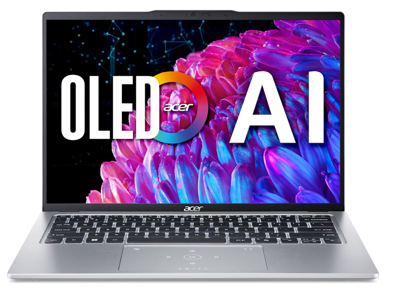 Swift Go (Core Ultra 7プロセッサー 155H/16GB/512GB SSD/光学ドライブなし/Windows 11 Pro/Officeなし/14.0型/2880×1800/WQXGA+/16：10/ピュアシルバー)