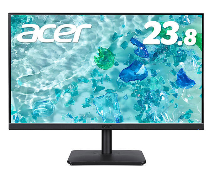 Vero V7 (23.8型/2560×1440/HDMI 2.0×2、DisplayPort v1.2×1/ブラック/2W+2Wステレオスピーカー搭載/IPS/ゼロフレーム/3年センドバック保証）