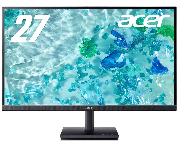 27インチ4K液晶ディスプレイ (27型/3840×2160、4K/UHD、16:9/1920×1080、フルHD、16:9（DFR利用時）/HDMI、DisplayPort/IPS/非光沢/LED/4ms)