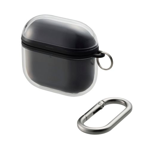 AirPods 第4世代/アクティブノイズキャンセリング搭載AirPods 第4世代/ソフトケース/MUBRAIN/ブラック