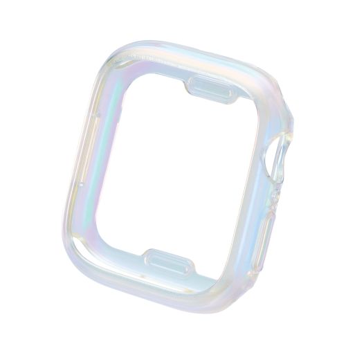 Apple Watch Series 9/8/7 41mm用ソフトバンパー/&me/オーロラクリア