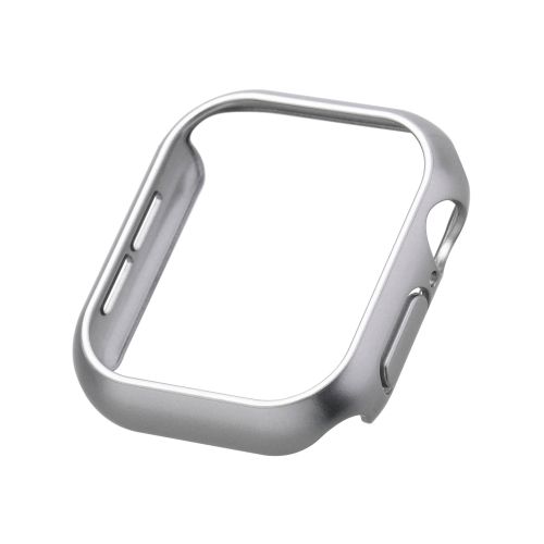 Apple Watch 42mm/ハードバンパー/メタリック/シルバー
