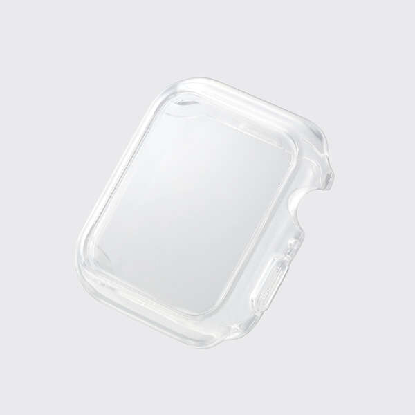 Apple Watch 40mm用フルカバーケース/ハイブリッド/クリア