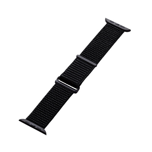 Apple Watch 49/45/44/42mm用バンド/ファブリック/ブラック