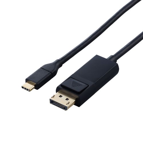 変換ケーブル/USB Type-C - DisplayPort/1.0m/ブラック