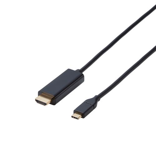 変換ケーブル/USB Type-C - HDMI/1.0m/ブラック
