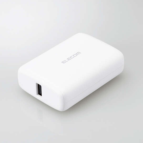 モバイルバッテリー/リチウムイオン電池/USB PD/20W/10000mAh/USB Type-C入出力×1/USB-A出力×1/ホワイト