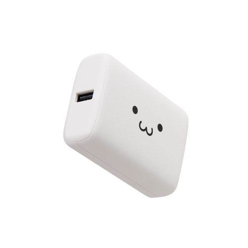 モバイルバッテリー/リチウムイオン電池/USB PD/30W/10000mAh/USB Type-C入出力×1/USB-A出力×1/しろちゃん