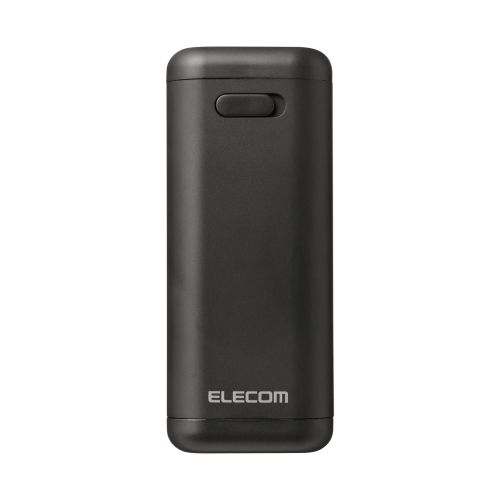 モバイルバッテリー/乾電池式/USB-C 1ポート/USB-A 1ポート/A-Cケーブル付属/単3電池4本付属/ブラック