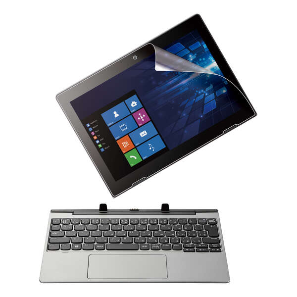 Lenovo Ideapad D330用液晶保護フィルム/反射防止/抗菌/衝撃吸収/バルク