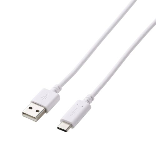 USB2.0ケーブル/PS5対応/A-Cタイプ/ノーマル/2.0m/ホワイト