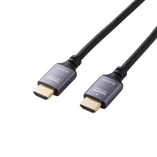 HDMIケーブル/HDMI2.1/ウルトラハイスピード/2.0m/ブラック