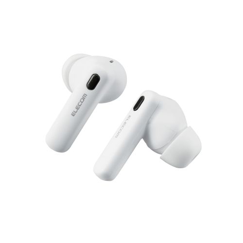 Bluetoothイヤホン/完全ワイヤレス/ノイズキャンセリング対応/AAC対応/カナル型/ホワイト
