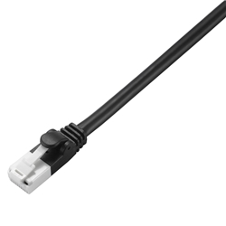 EU RoHS指令準拠 ツメ折れ防止LANケーブル(Cat5E)/10.0m/簡易パッケージ仕様/ブラック