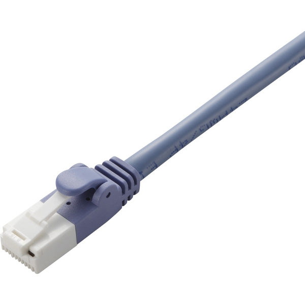 EU RoHS指令準拠 ツメ折れ防止LANケーブル(Cat5E)/30.0m/簡易パッケージ仕様/ブルー