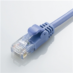 CAT5e準拠 やわらかLANケーブル 2m(ブルー)