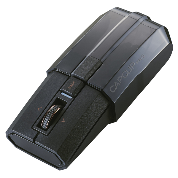 Ultimate Blueマウス/CAPCLIP PRO/Bluetooth5.0対応/4ボタン/ブラック