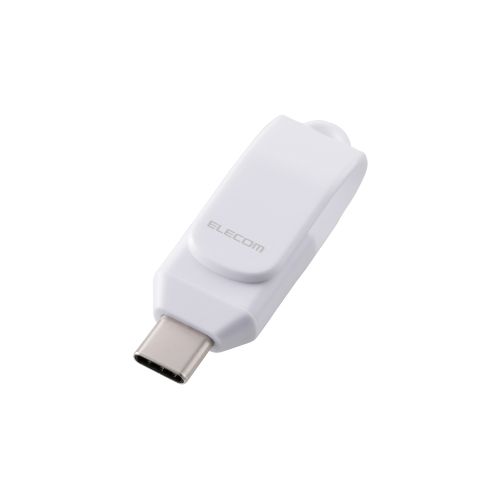 USBメモリ/USB3.2(Gen1)/Type-C/回転式/128GB/ブラック