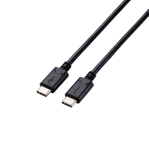 USB Type-C to USB Type-Cケーブル/スタンダード/USB Power Delivery対応/100W/1.0m/ブラック