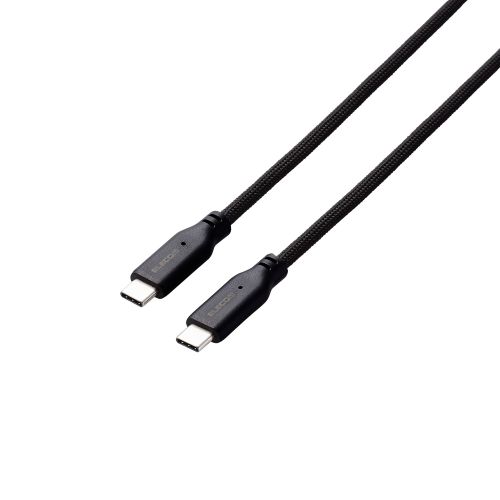 USB Type-C to USB Type-Cケーブル/100W対応/マグネット/まとまる/2.0m/ブラック