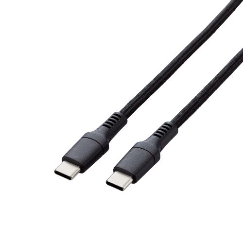 USB Type-C to USB Type-Cケーブル/100W対応/高耐久/0.5m/ブラック