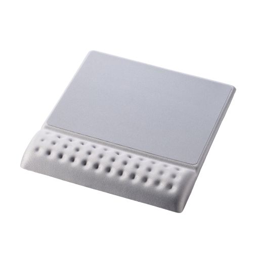 マウスパッド/リストレスト/COMFY/軽快/ワイド/グレー