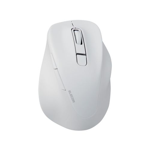 マウス/EX-G/2023年モデル/右手専用/Lサイズ/Bluetooth/5ボタン/抗菌仕様/静音設計/ホワイト