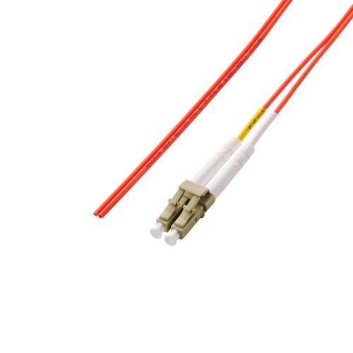 光ファイバー/LC-OPEN/2芯/OM2/1m