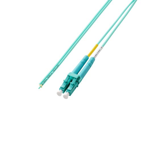 光ファイバー/LC-OPEN/2芯/OM3/1.5m