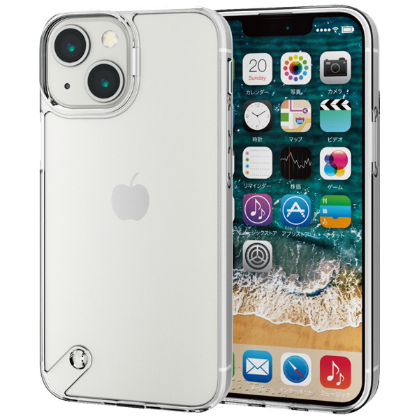 iPhone 13 mini用ハイブリッドケース/スタンダード/クリア
