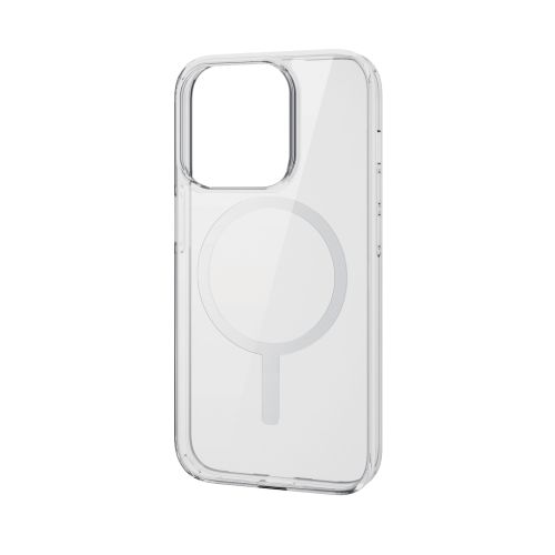 iPhone 15 Pro用ハイブリッドケース/MAGKEEP/ホワイト