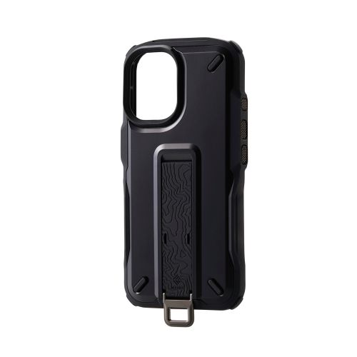 iPhone 16/ハイブリッドケース/NESTOUT/Trekking/ブラック